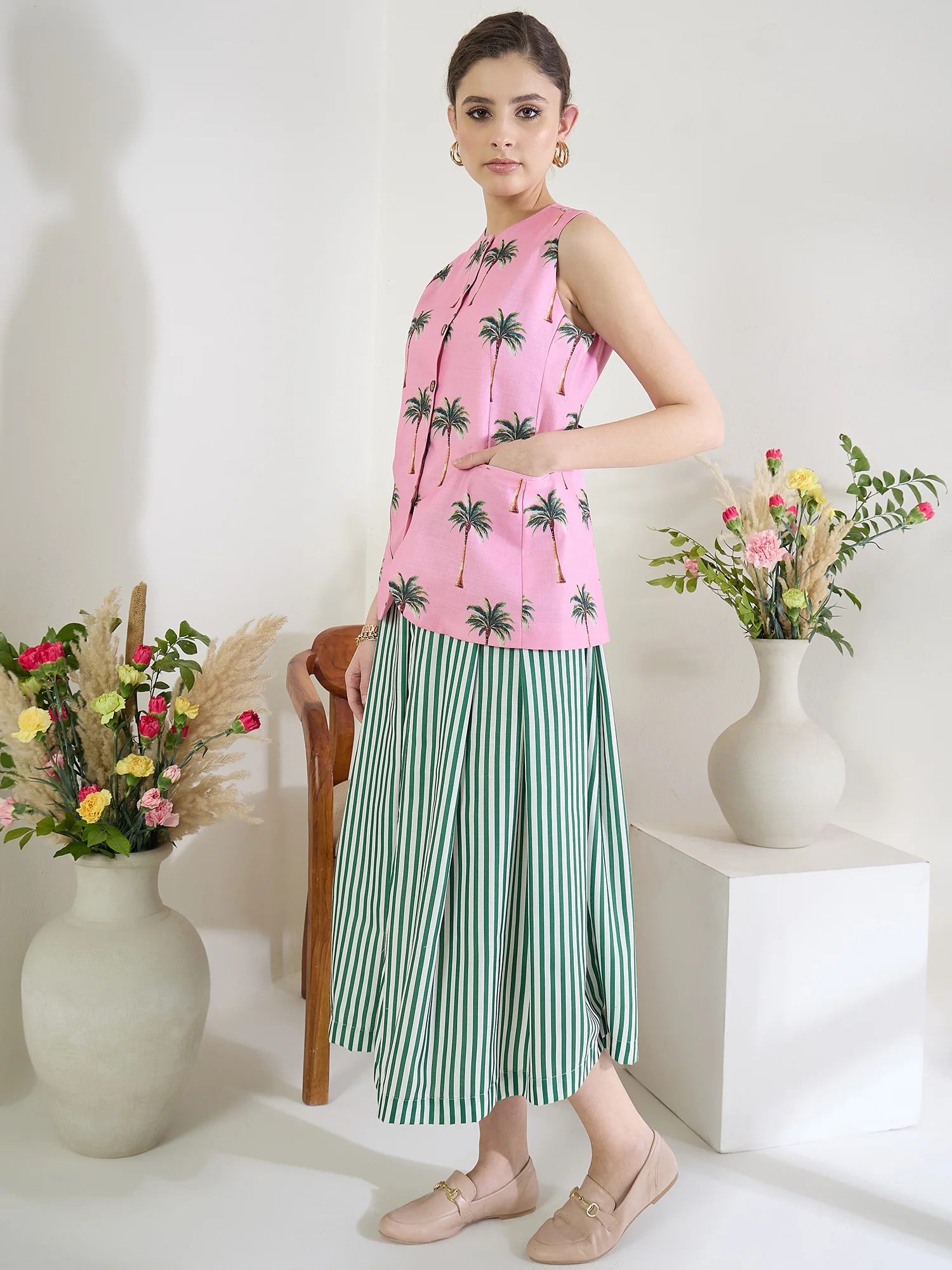 Striped Co-ord Set