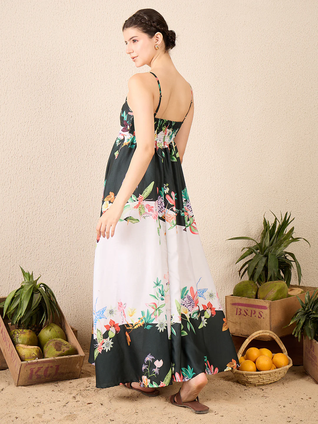 Wrap Midi Dress