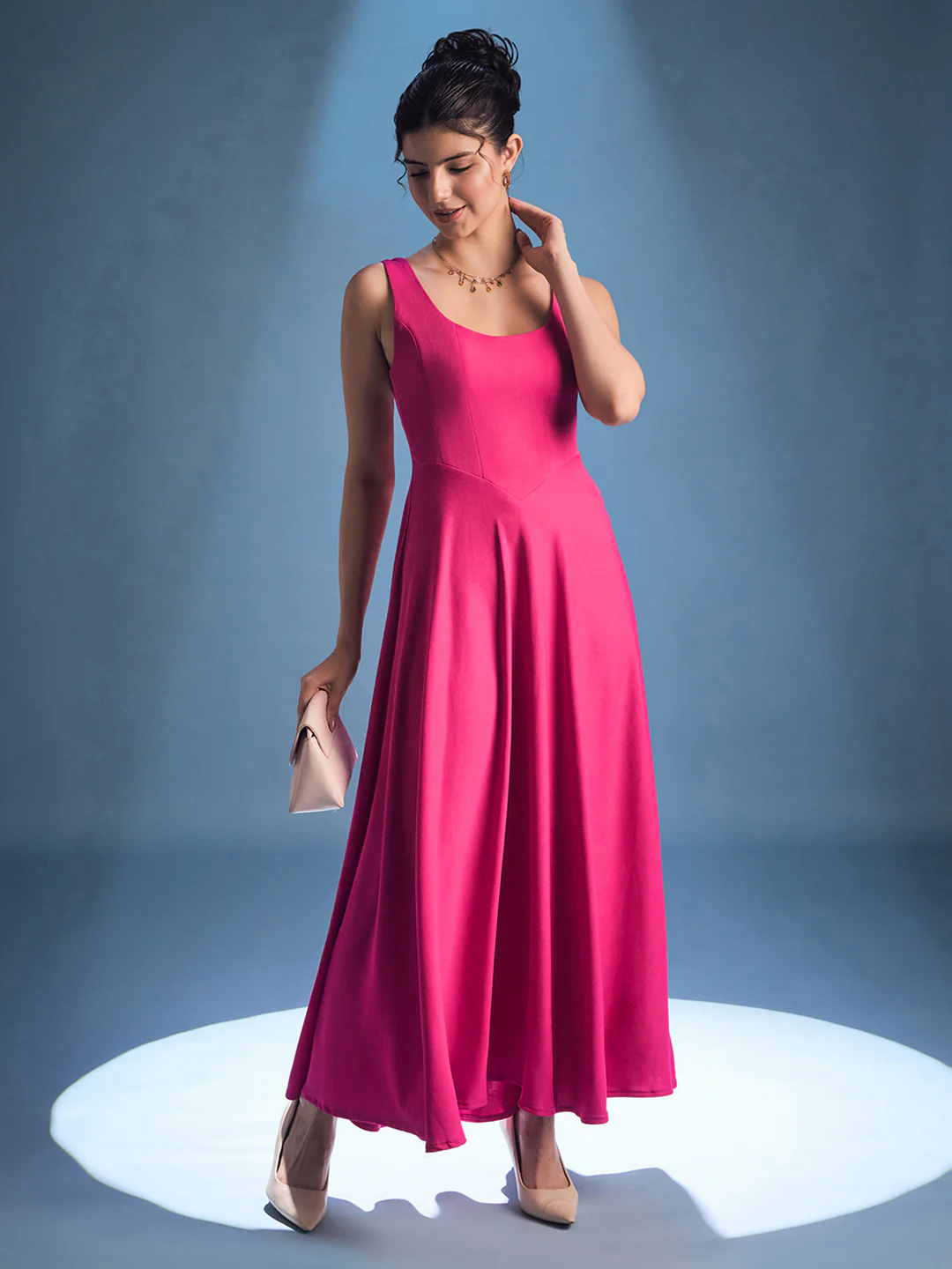 Ruched Party Dress