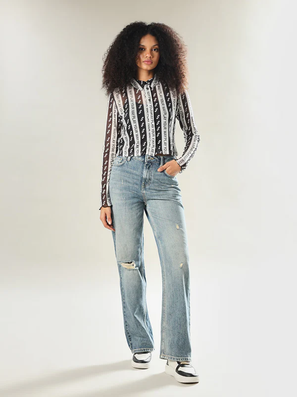 Off Shoulder Shirt