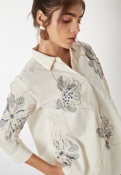 Abstract Print Shirt