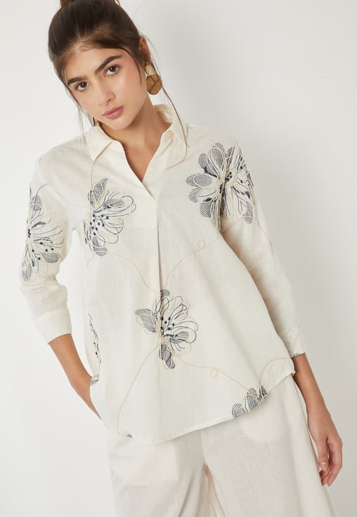 Abstract Print Shirt