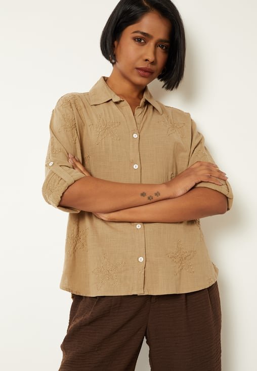 Color Block Shirt