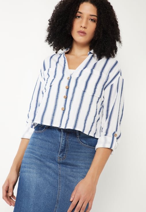 Sheer Chiffon Shirt