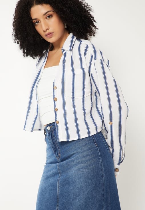 Sheer Chiffon Shirt