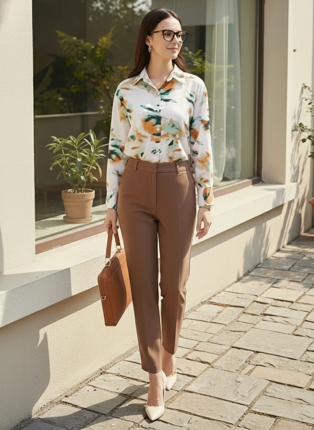 Smocked Cuff Shirt