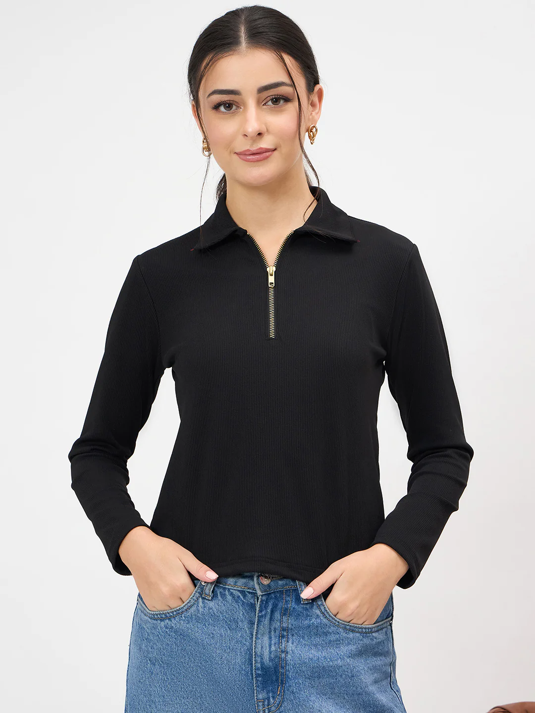 Ruched Front Top