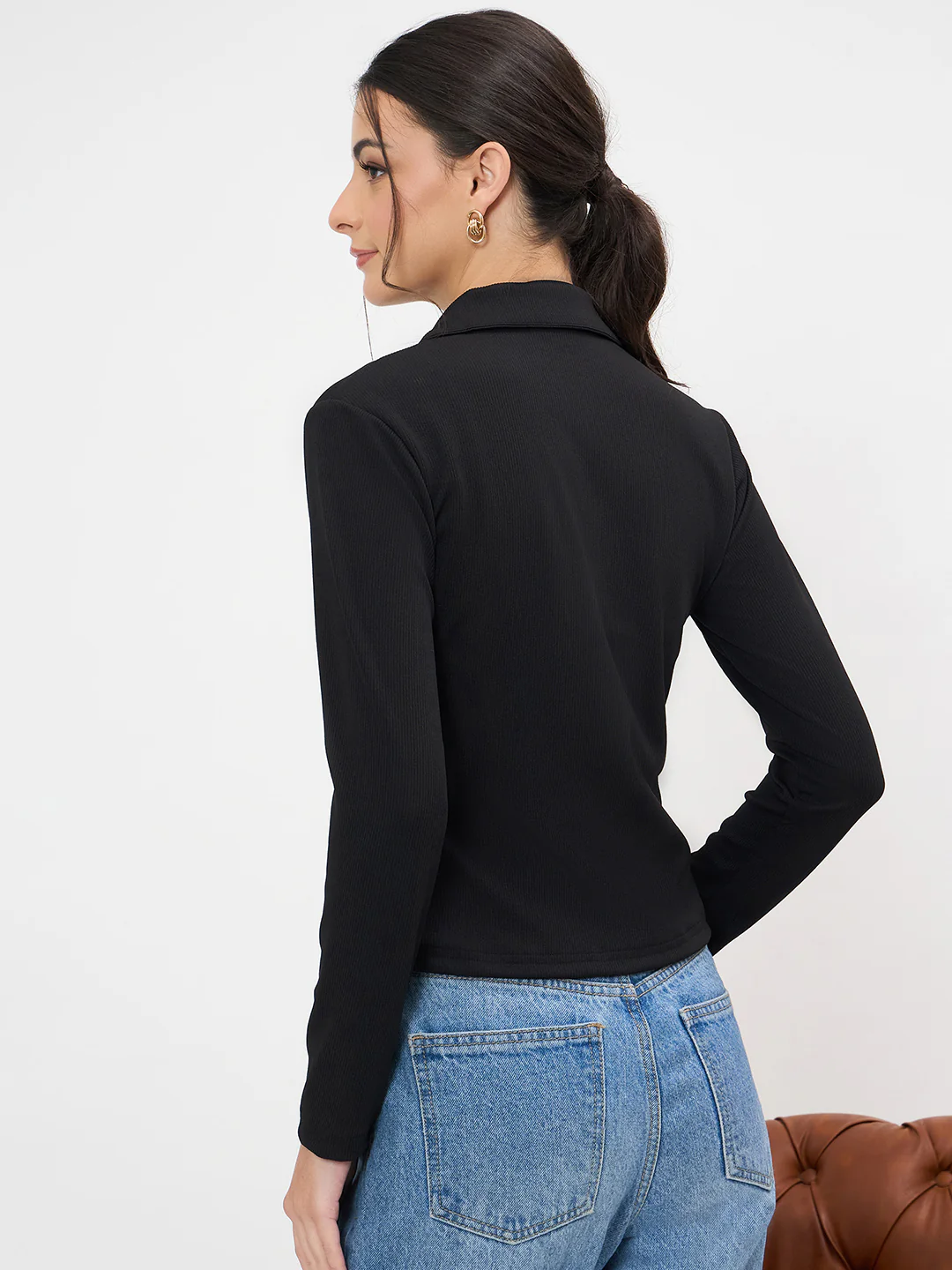 Ruched Front Top