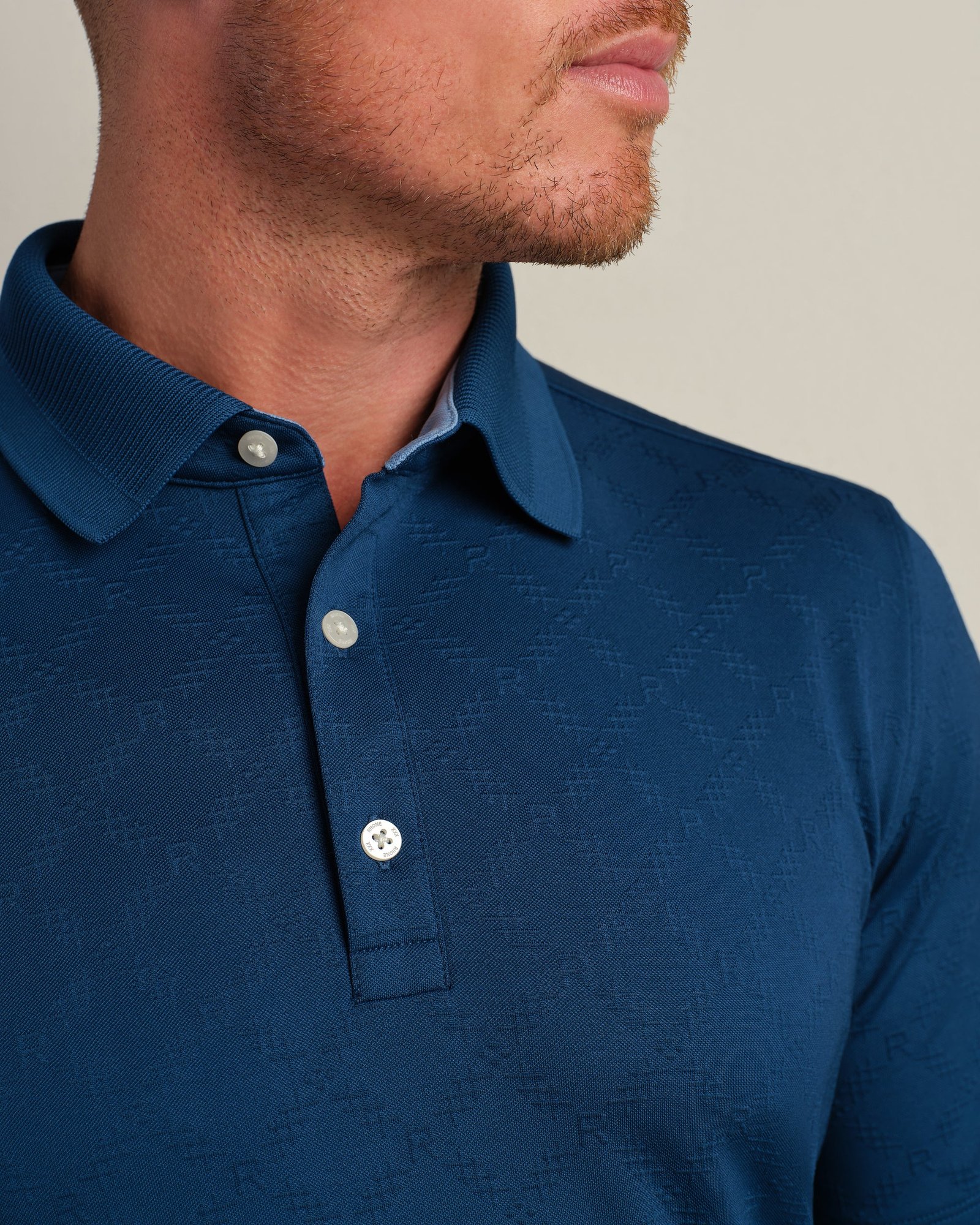 Contrast Collar Polo